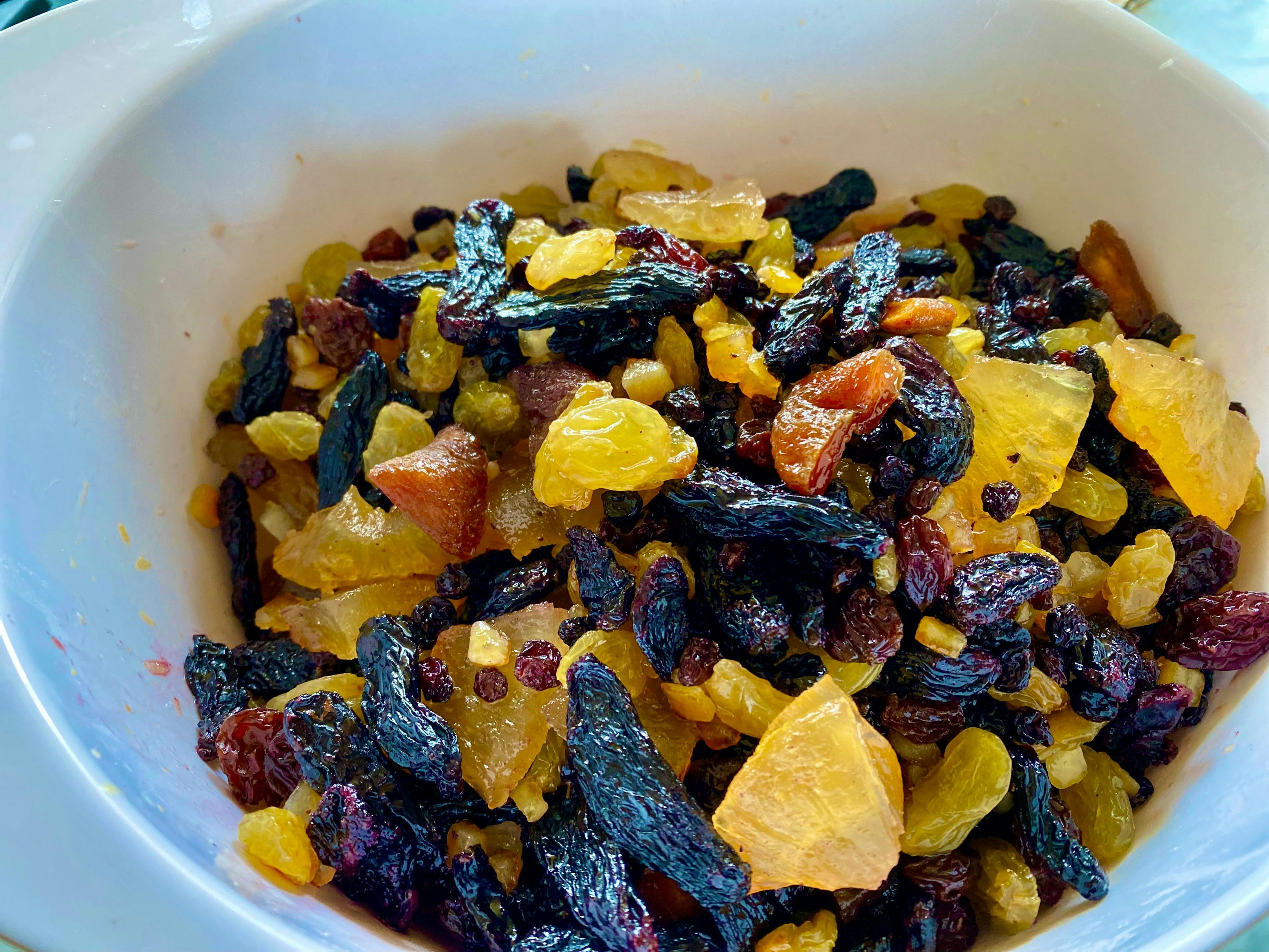 dried fruit in a bowl